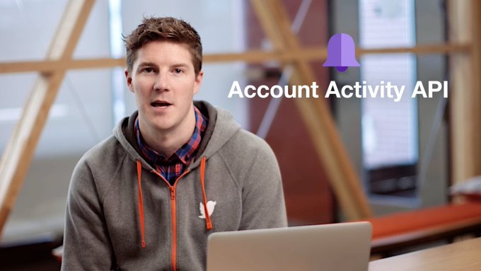 Today we announced the Account Activity API is generally available as a premium and enterprise API. 🔔