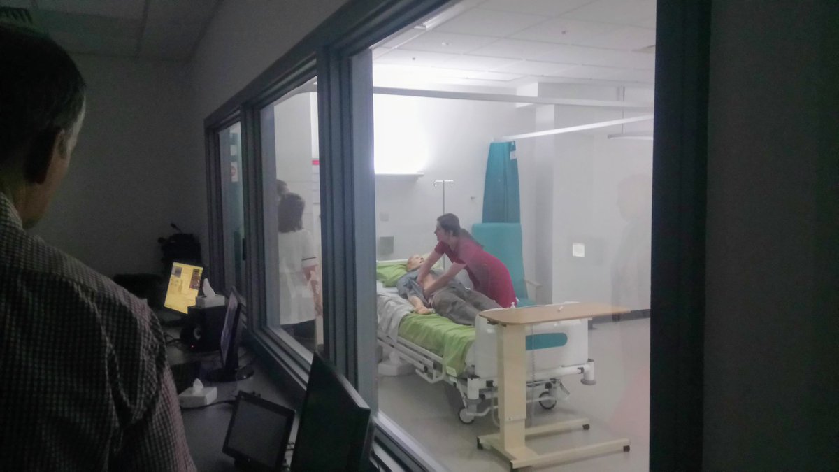 VCO_Salford's tweet photo. Thank you @SirRichardLeese for visiting @careatsalford and @SOBE_Salford today. A life-sized, weather-controlled Victorian terrace, a future lab and a simulated hospital ward are just some of the fantastic research, enterprise and teaching facilities we have at @SalfordUni https://t.co/Ww7jQ7Qdv0