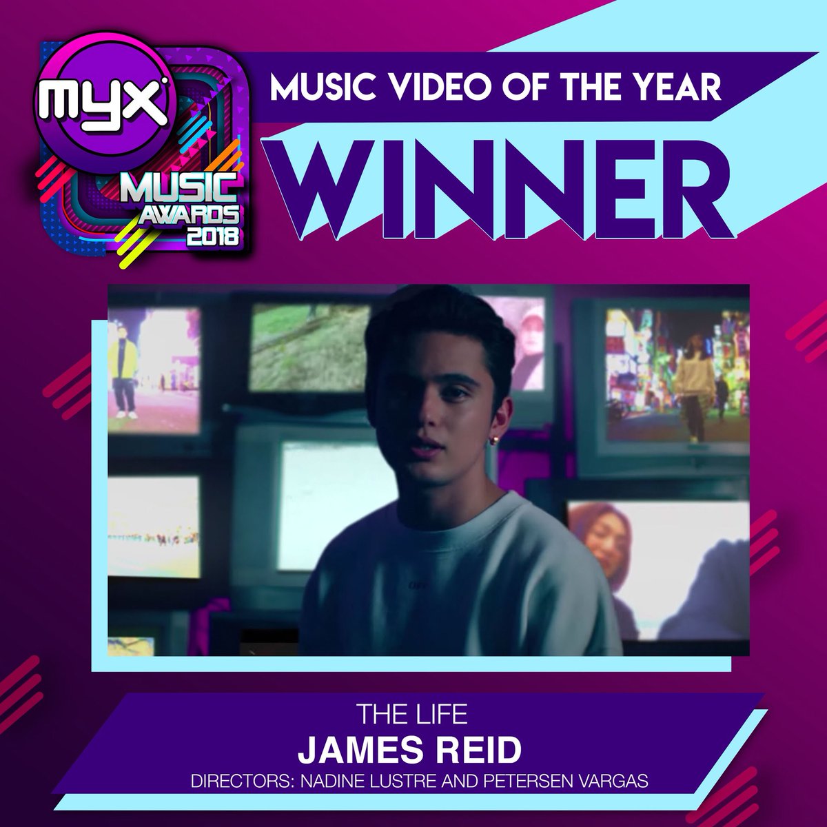 CMMVevo's tweet photo. We got it fam! Music Video of the Year - The L1fe! 🙌🙌

#CarelessMusicManila 
#St4yUpOnTopWithJaDineAtMMA https://t.co/mZqmHI1sqC