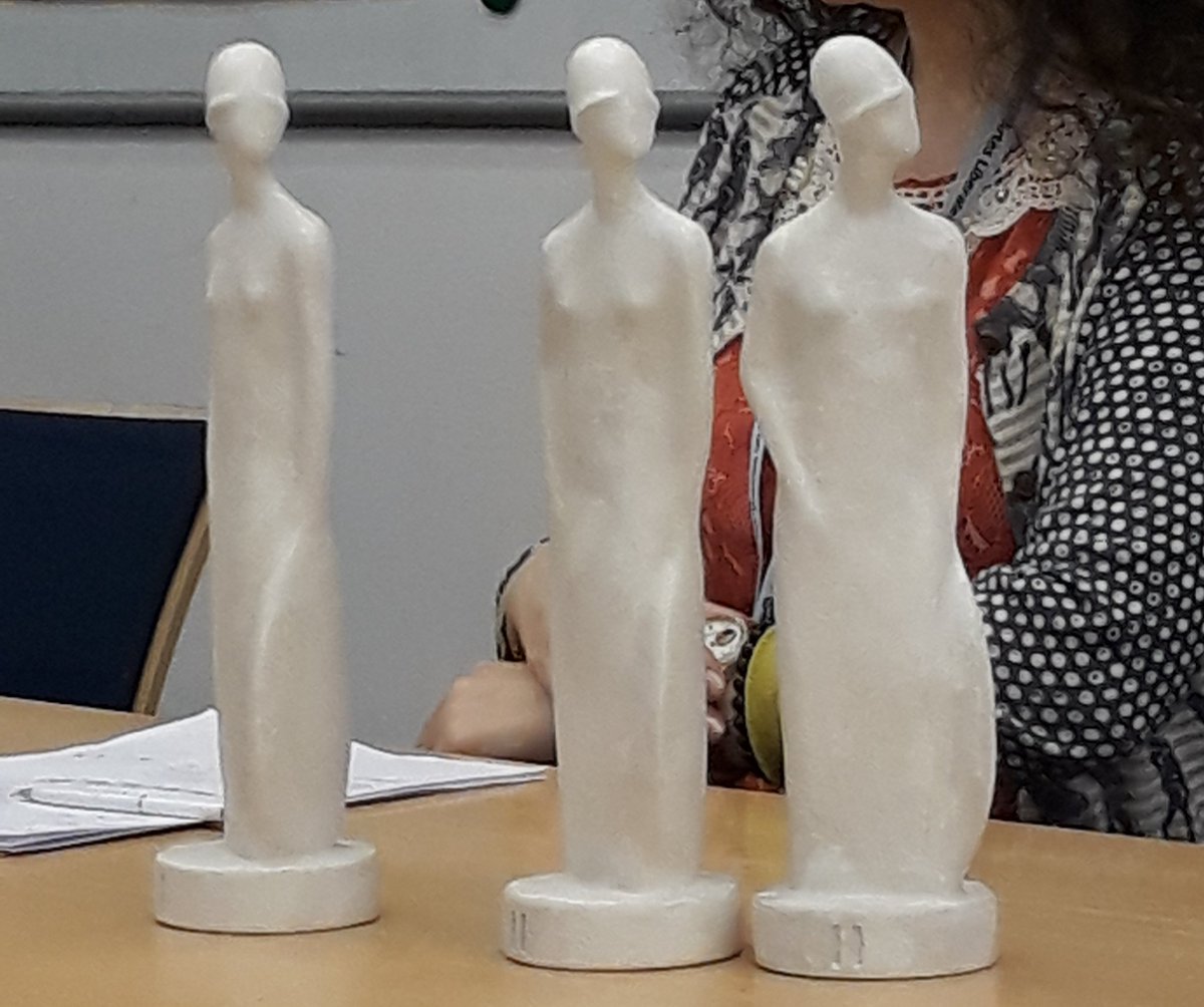 SonyaNevin's tweet photo. The Athena Oscars are ready for presentation to the winners! https://t.co/G3jnOM2E14