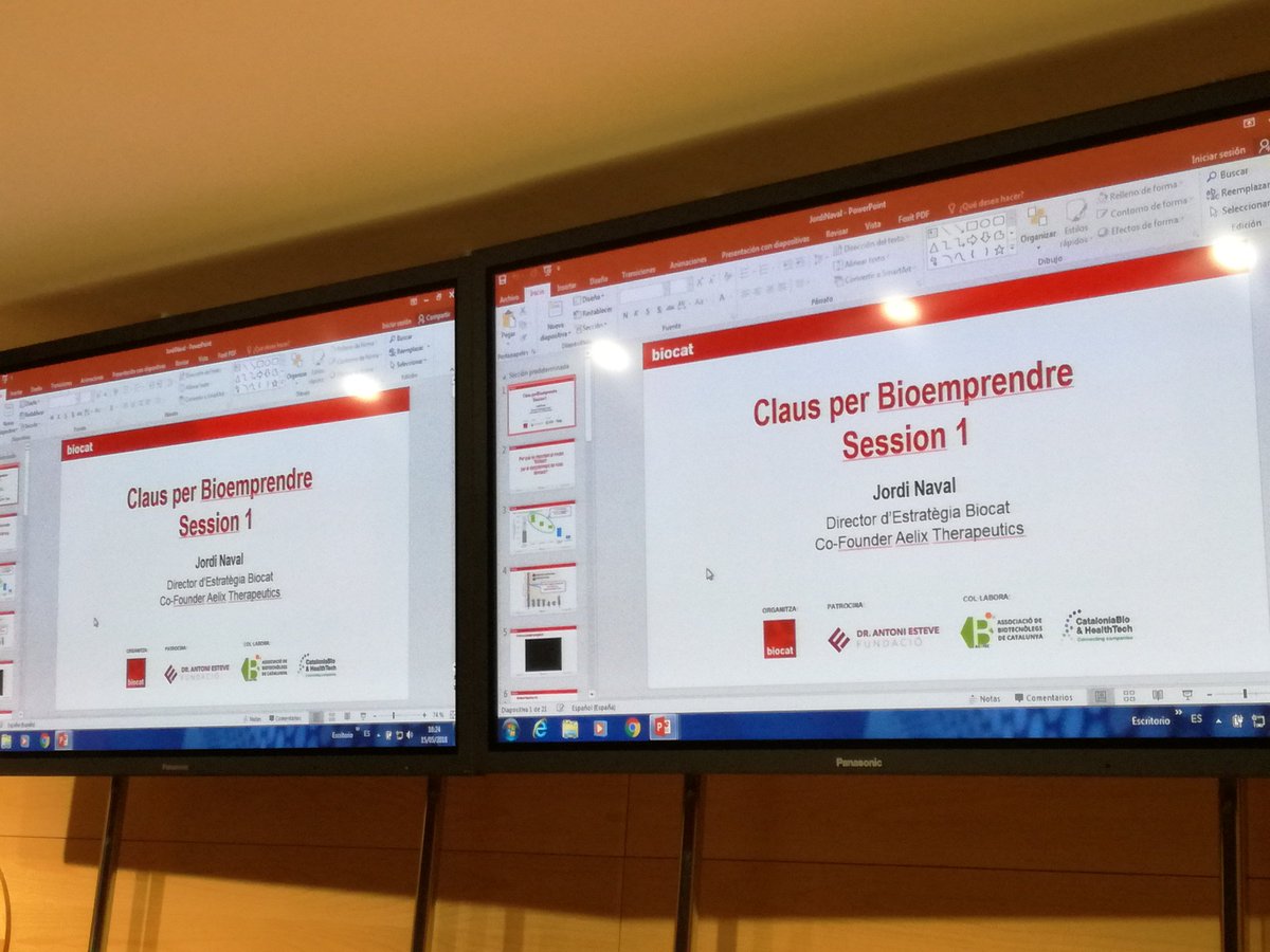 biocat_bioregio's tweet photo. Arrenca la 1a sessió del #ClausBio de la mà de @jordi_naval, Director d'Estratègia de @biocat_cat. Auditori Esteve ben ple per escoltar Lluis Ruiz-Ávila, @LauraSoucek i @markramis. https://t.co/9jwzYjxCwM
