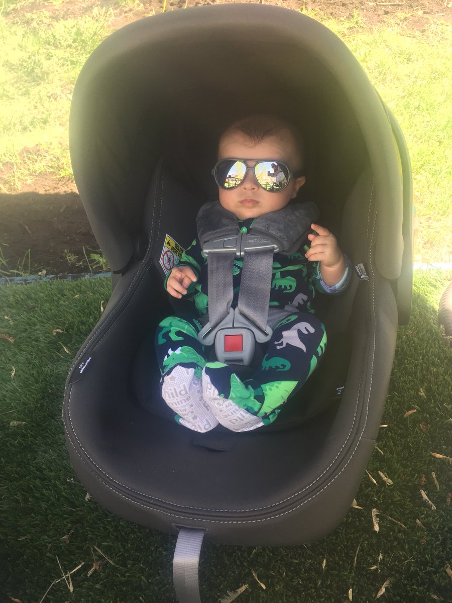 James is ready for summer! ☀️ #babyators #happybaby