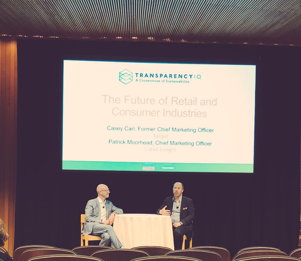 labelinsight's tweet photo. “Any organization should understand its on-demand society, data needs to be transparent, needs to be available, and needs to be clean.” Casey Carl, North Coast Ventures. #TransparencyIQ https://t.co/4e1KDGFPj8