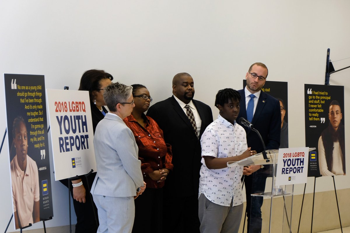 HRC Foundation released the findings from our new national 2018 LGBTQ Youth Report