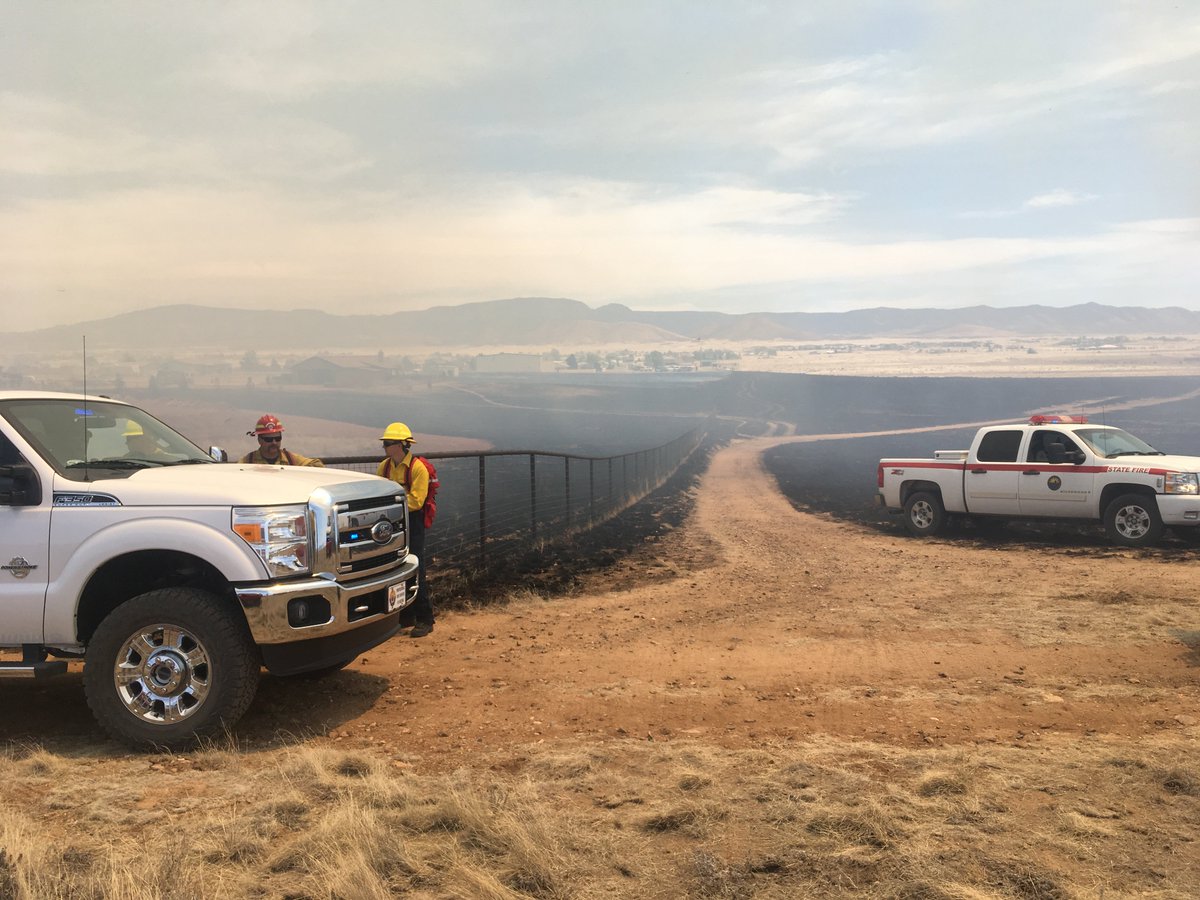 azstateforestry's tweet photo. Call the #ViewpointFire 100% contained, controlled and out. Thx to all of our cooperating agencies who worked so hard to help us get this fire stopped and wrapped up so quickly. #YavapaiCounty #AZStateFire #AZFire #AZForestry https://t.co/EEuZmkblz1