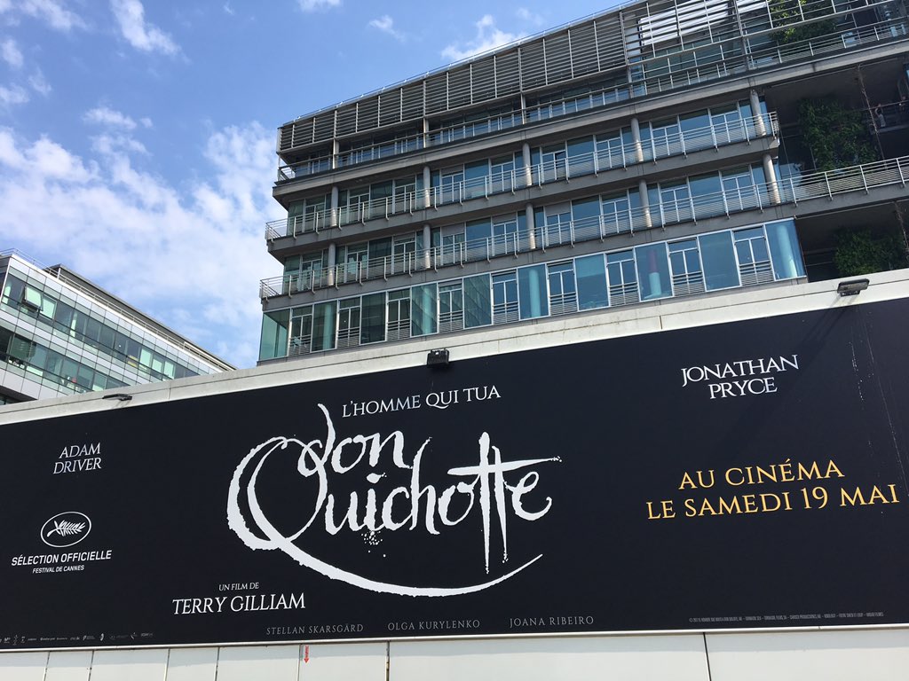 ParisFilmBuff's tweet photo. It's been a long wait, but it's finally about to open!! Time to re-watch #LostInLaMancha! @TerryGilliam @OlyaKurylenko @quixotemovie #adamdriver #jonathanpryce #film #paris #movies @Festival_Cannes #Cannes71 #CannesFilmFestival2018 https://t.co/vgjUNcdWgl