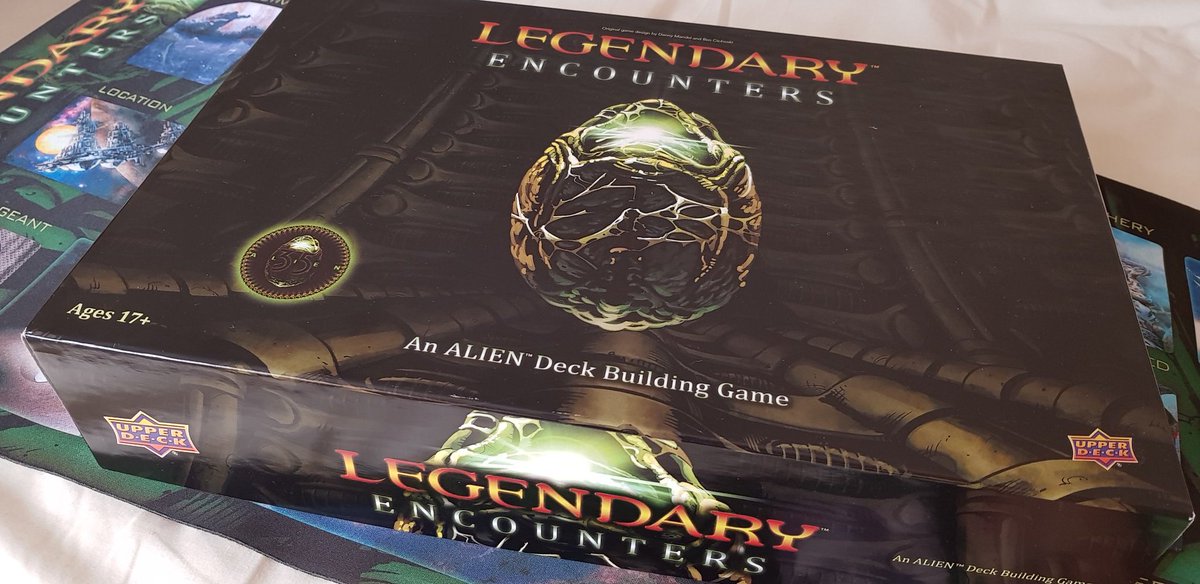UGamingGeeks's tweet photo. Shout out to the best deck builder I've ever played: Legendary Encounters by @UpperDeckEnt comes with a huge play mat, 600 cards and an incredibly tense and atmospheric gameplay experience. A true classic. 👍👍 SN https://t.co/ePqYwBTVTo