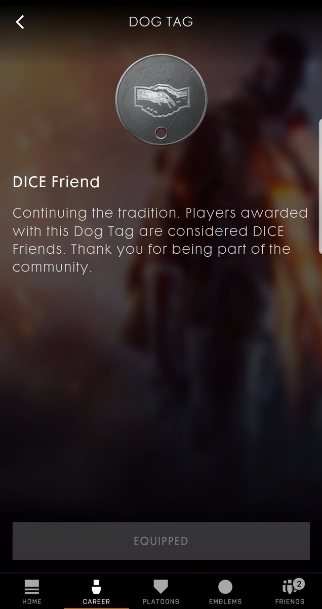 Navigando2's tweet image. A big thank to all friends who have supported me, I'm proud and honored of it 😀😀😀

Congratulations to all new #Dicefriends 🎉👍👍👍🎉

I think that #Battlefield have the real #BestCommunityInTheWorld