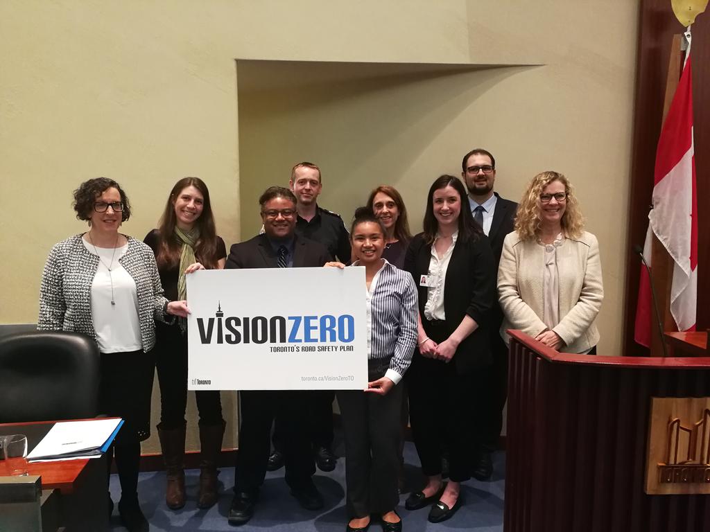 Letswalk2school's tweet photo. Great to be at the City of Toronto #visionzero Summit this morning. Excited for the many growing partnerships toward road safety and #activeschooltravel in school zones between @GCCCanada @tdsb @TorontoPolice @TOPublicHealth @TO_Transport @TCDSB and many more. https://t.co/W60IWTj2zt