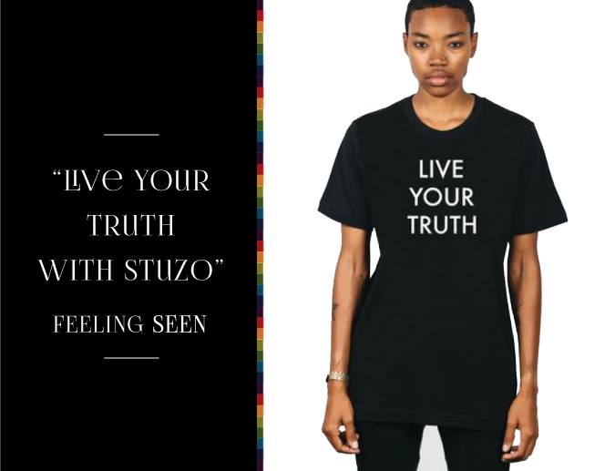 LIMITED 'Live Your Truth' Tee Shirts from @STUZOCLOTHING HURRY!
Limited Stock, LIMITED Campaign : kck.st/2HXcILw #STUZO #Stuzoclothing #visibiltymatters #LGBTQIA #feelingseenfilm