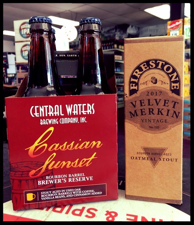 minnehahalakews's tweet photo. Who says Stout season is over?!? @CWBrewing Cassian Sunset & @FirestoneWalker Velvet Merkin have landed!!! #everyseasonisstoutseason #cassiansunset #velvetmerkin https://t.co/CWXEzd0Anp