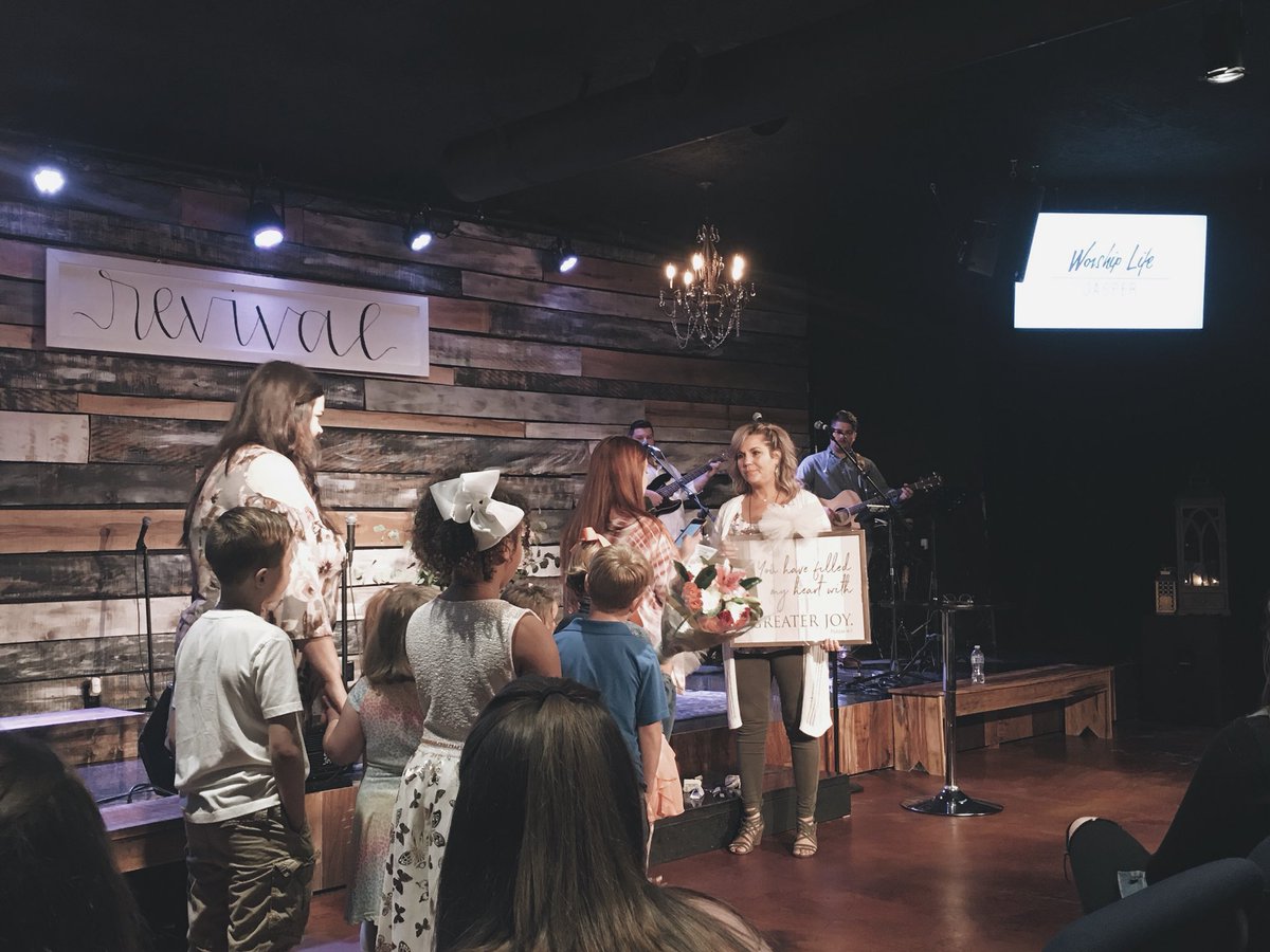 collegewlc's tweet photo. Mother’s Day 2018! One of our Worship Life College graduates honoring the mother of the house! https://t.co/SYDicTFQjx