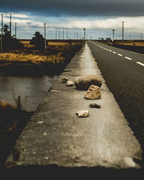 Super shot of The Musical Bridge in Bellacorick &amp; this is what Michael Quinn had to say about it"For almost 200 years people have played the Musical Bridge by running a stone along the parapet making a variety of different notes like a 400 foot xylophone"