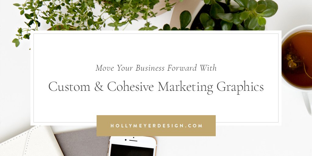 Market your business with confidence with custom + cohesive graphics. Visit hollymeyer.co/2KNCmmS to get started!