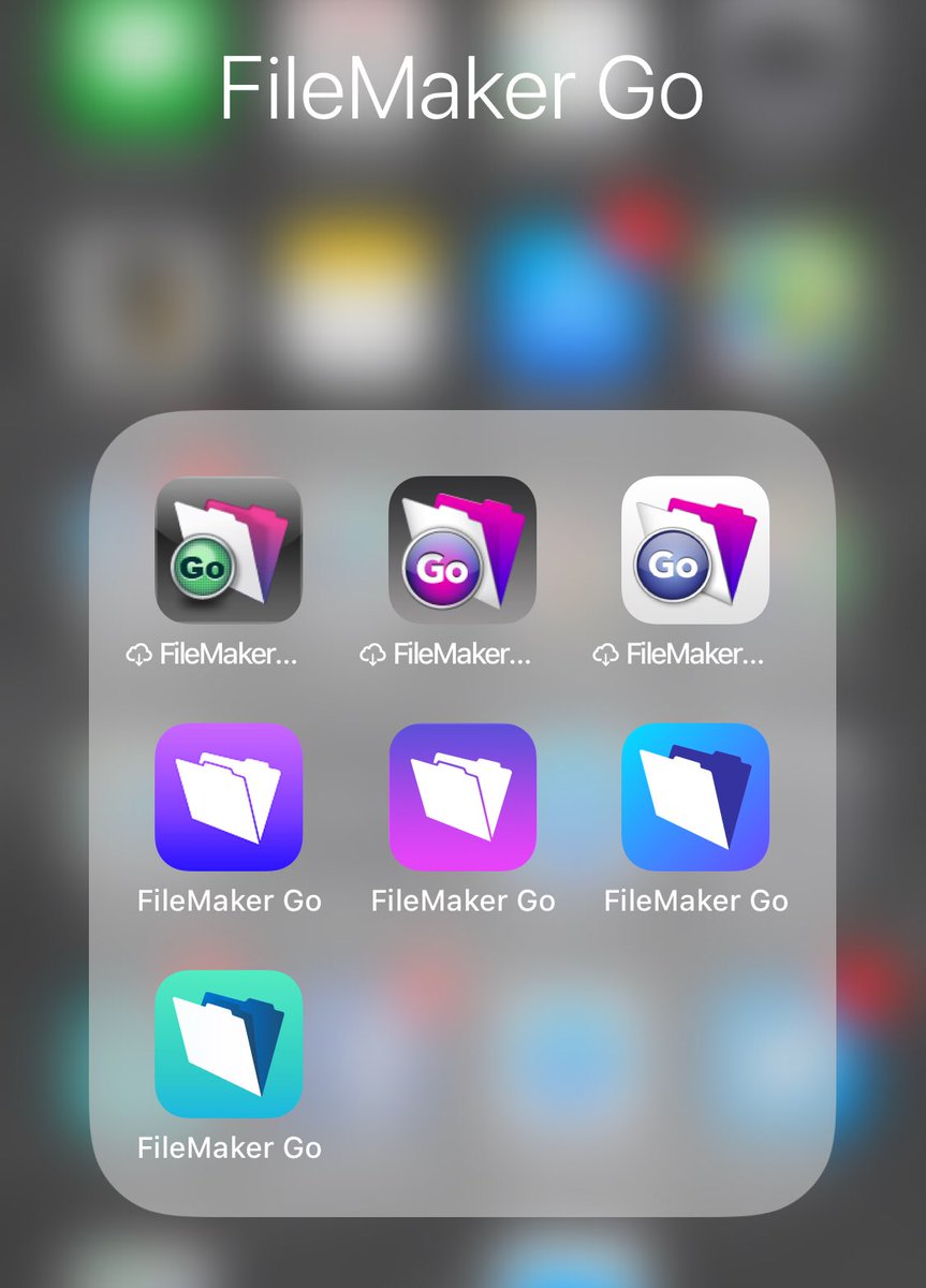 MacGeek27's tweet image. Adding to my collection…
#FileMaker
#FileMakerGo
#FileMaker17