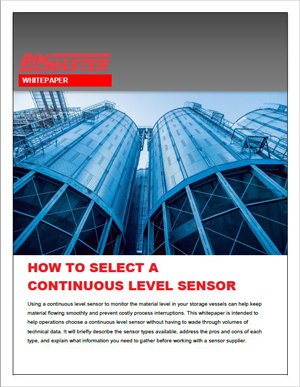 binmasterusa's tweet image. See BinMaster's latest whitepaper detailing the variety of continuous level sensors and providing guidance on factors to consider as you choose how to select a continuous level sensor for your operation. #levelcontrols binmaster.com/_resources/e30…