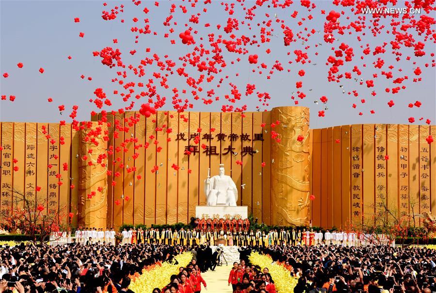 AmazingHenan's tweet photo. Ceremony honors ancestor Huangdi held in Zhengzhou City, Henan Province - Xinhua | https://t.co/17K6ozwJsI.cnhttp://www.xinhuanet.com/english/2018-04/18/c_137120265.htm#0-twi-1-5989-7250227817ecdff034dc9540e6c76667 https://t.co/orthm7qMUK
