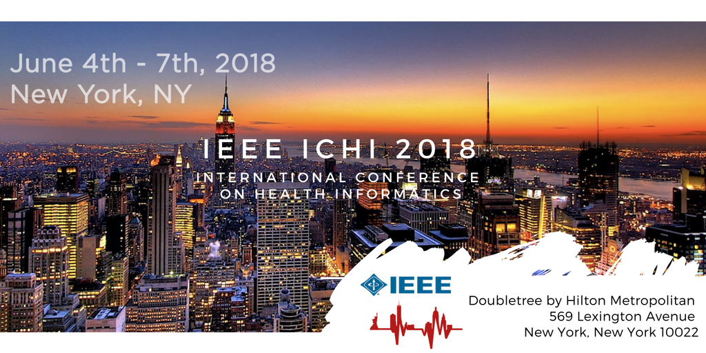 IEEEICHI2018's tweet photo. ICHI 2018 Conference Spotlight | Bridging Mental and Physical Healthcare (tutorial). 

Join us for an exciting presentation from @mparakh and David Wennberg, Product Dir. and Chief Science Officer at @quartethealth. 

Visit https://t.co/I7vQc8XY0v for more presentations https://t.co/JHbT6fU90S