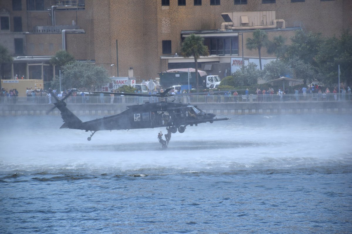 TheTampaCC's tweet photo. The military is a big part of the @cityoftampa community, which is why we are honored to welcome back @NDIAToday Special Operations Forces Industry Conference #SOFIC! A capabilities demonstration will take place just outside our facility next Wednesday. Don't miss it! https://t.co/NdUCNK1IVz