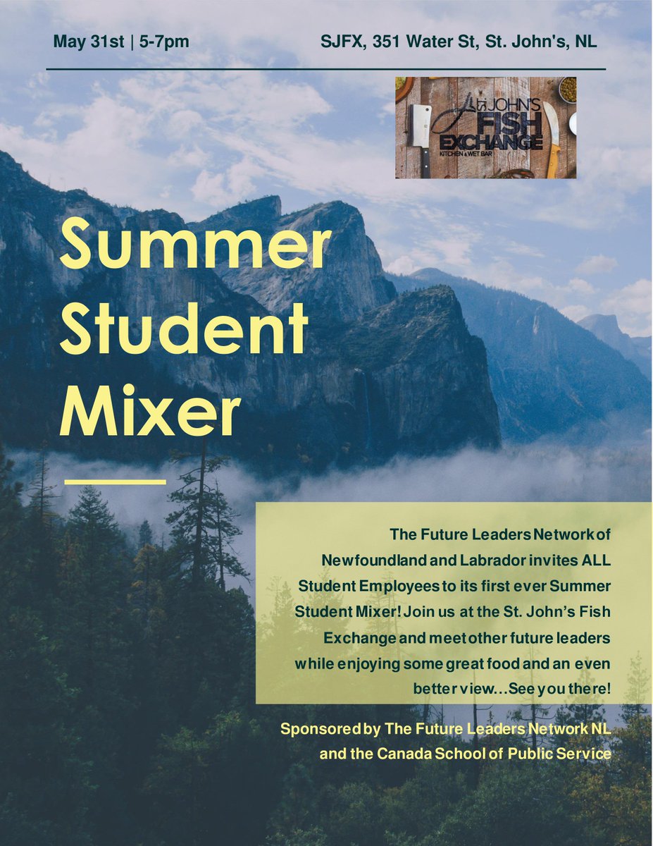 Future Leaders Network Newfoundland tweet media