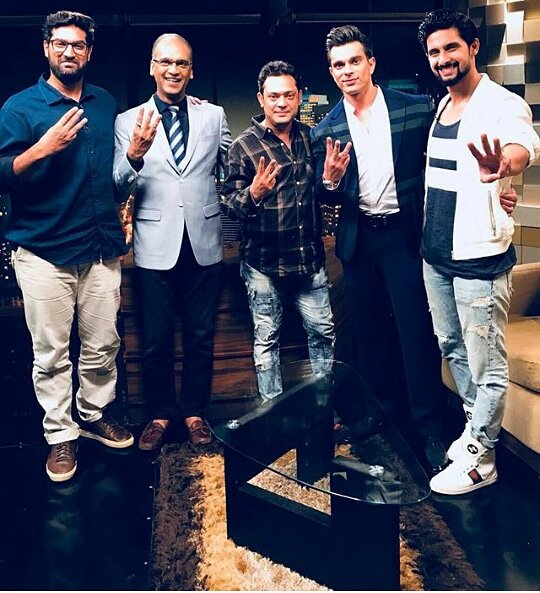 TanushreeKarma7's tweet photo. @_ravidubey
#3dev cast for #3Devpromotion 😍#3devon1stjune ...
@_ravidubey @Iamksgofficial @ankoosh_bhatt @kunalroykapoor https://t.co/tR6ZTyRvME
