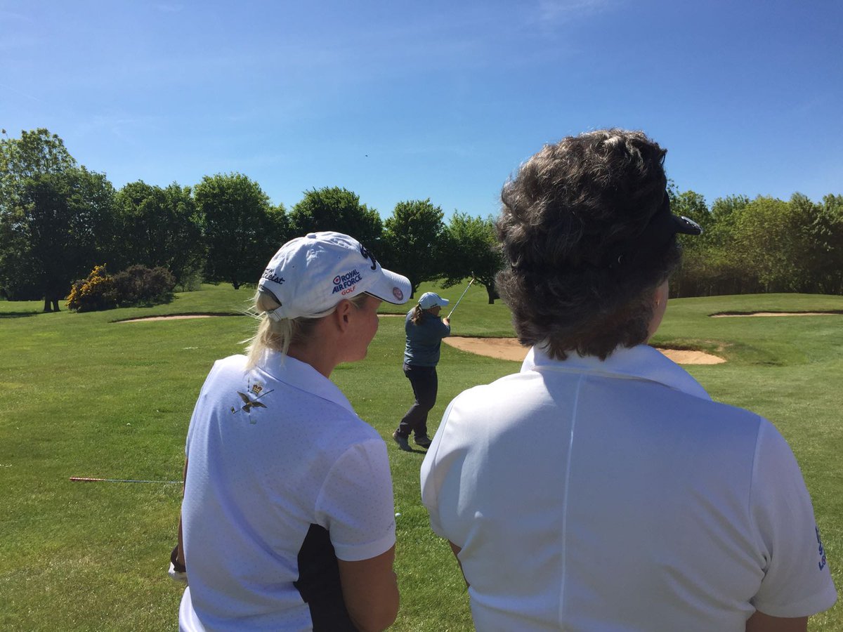 golf_raf's tweet photo. The RAF Ladies Golf Team got their season underway over the last couple of days at Witney Lakes GC with a Training Camp and match against the RAF Ladies Veterans. @RAFCentralFund @HQRAFSport @RAFNewssport @RAFSportsFed #rafgolf #golf #centralfund #RAF100 https://t.co/kVaSHrfpDn