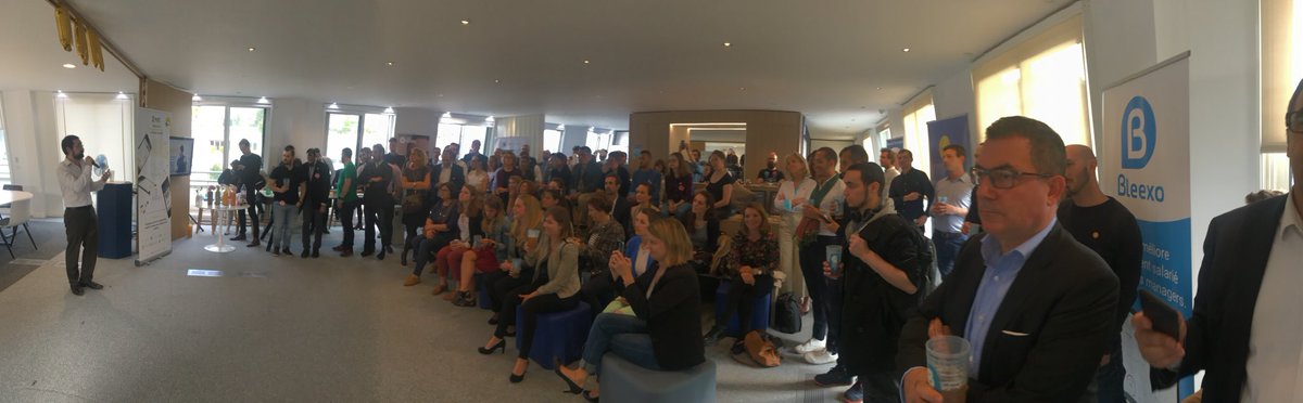 loic_lemoine_'s tweet photo. Ravis d’accueillir les un an de @HappyTech_life @HappyTechFrance chez @talan_fr #bienetreautravail #newwayofworking https://t.co/Dik55rR4cf