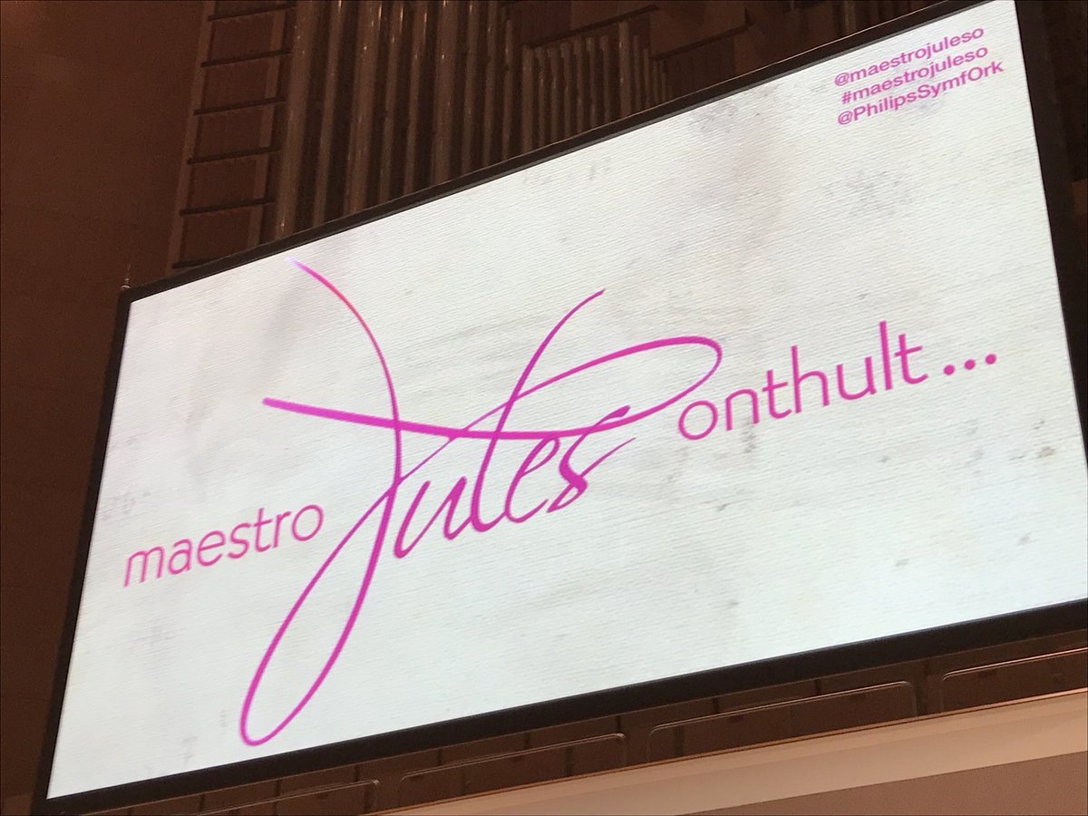 Twitter mee vanavond bij <a href="/maestrojuleso/">MaestroJules Onthult</a> met #m1hler in <a href="/MuziekgebouwEHV/">Muziekgebouw Eindhoven</a> !