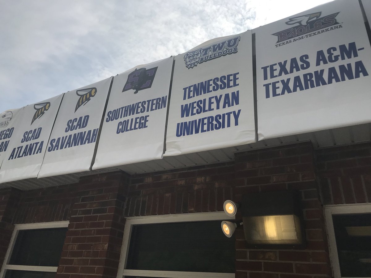 Buildertennis's tweet photo. I cannot say how proud I am of the Lady Builder Tennis Team this year! KCAC Champions and National Tournament qualifiers! We competed hard this morning in Mobile. #madehistory #builderpride #TheJinxIsOn https://t.co/1sWSHuQZju