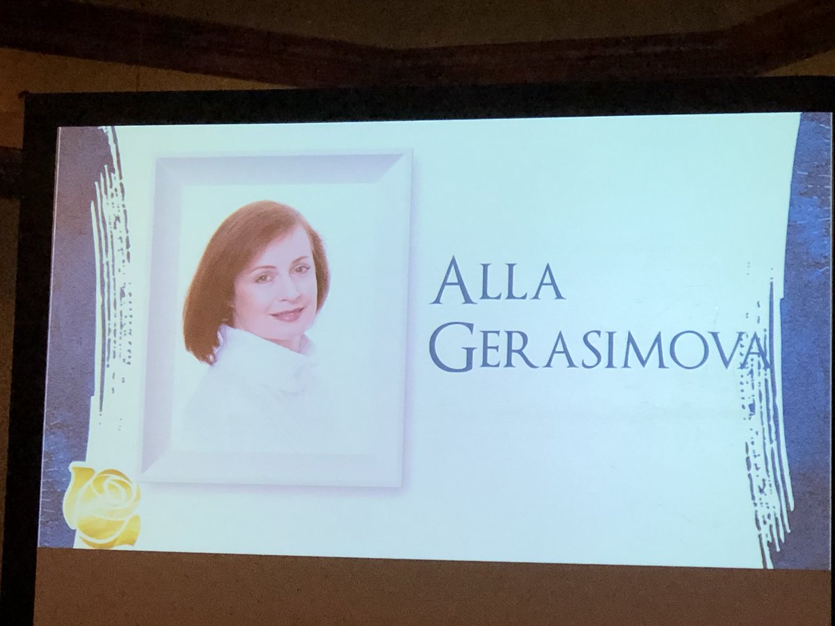 JCSchools_'s tweet photo. Honoring SWECC Parent Educator Alla Gerasimova at today’s @ZontaJCMO Yellow Rose Luncheon! #JCStrong #JCPSfamily https://t.co/EsiK9YoGdJ