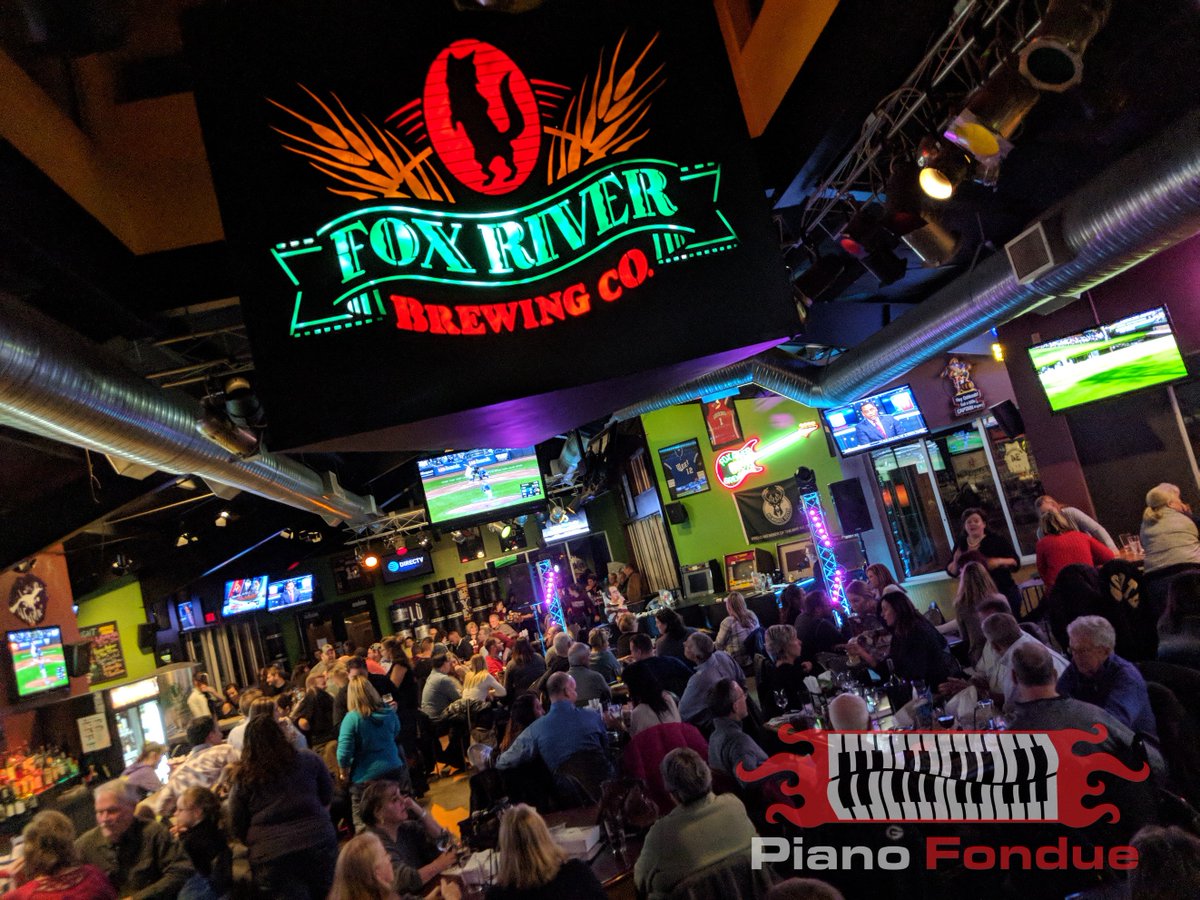 PianoFondue's tweet photo. Heads up, #Oshkosh - Piano Fondue is heading your way on Saturday. We'll be at the @FoxRiverBrewing from 7pm-11pm to rock your socks off. Come enjoy some local brews and party with us! https://t.co/CpjgdvAdlW