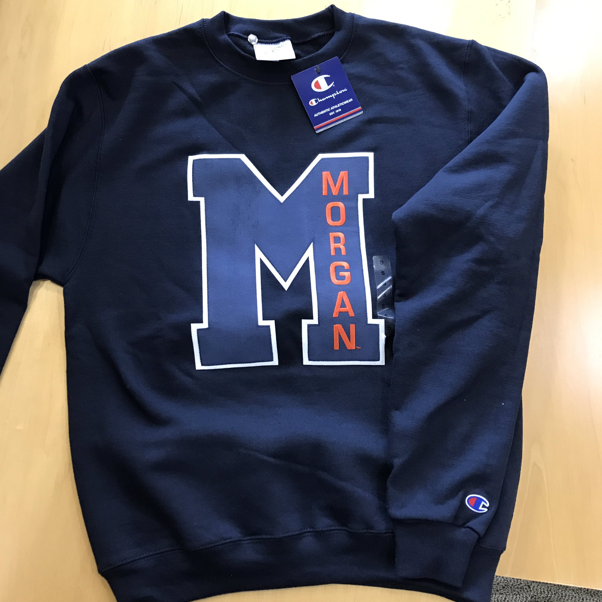 Morgan State University on X: That's Whoa! New MSU apparel alert! 🐻, the  bookstore just stocked up on some HOT apparel!🔥 So hot, that  #MorganOnSocial literally walked in for @ChexMix, u0026 departed