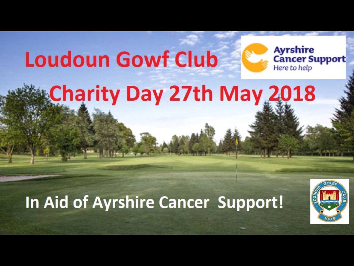 Thanks to the 20 sponsors teams playing in this years charity day in aid of <a href="/ayrshirecancer/">Ayrshire Cancer Support</a> , your continued support is much appreciated👏🏻👏🏻👏🏻
<a href="/hydrasun/">Hydrasun</a> ECG, LoudounHill Contracts, Thistle Cabs, Clydecoast, HMG Financial, <a href="/ecg_facilities/">ECG Facilities Services</a>