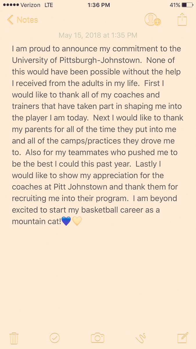 apeach2318's tweet photo. Go Mountain Cats💙💛 #committed https://t.co/HM67hpWyt3