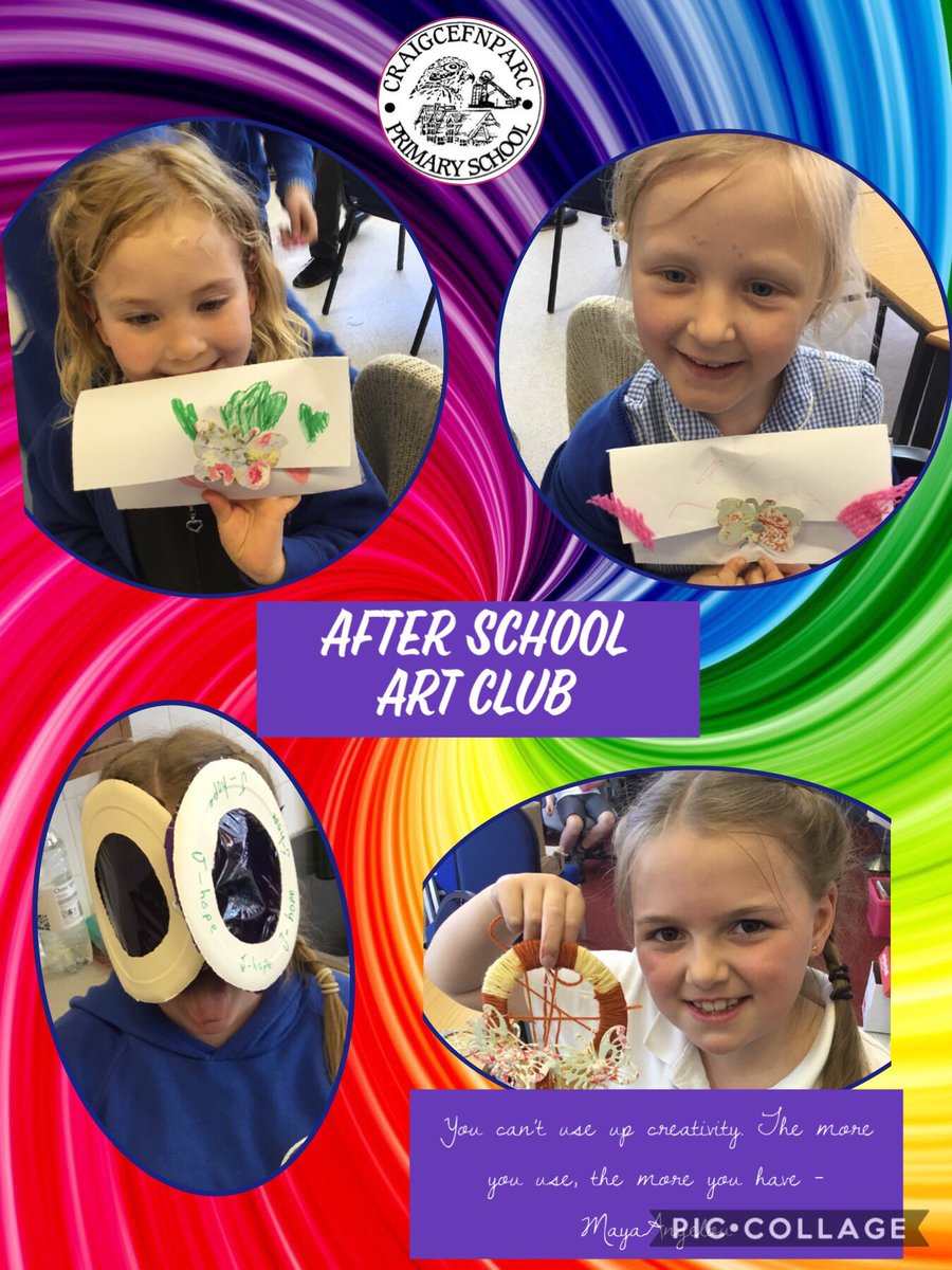 CCPPSchool's tweet photo. ๐จBeing creative in After School Art Club : making purses, bags , dream catchers and bug eyes๐จ#ccpcreative #ccpASC https://t.co/RLNlIEFI0x