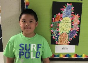 Chapman_Elem's tweet photo. Chapman's Artist of the Week goes to ... Kenny in Gr 2.  Way to go Kenny! https://t.co/l9uxzGA6wr