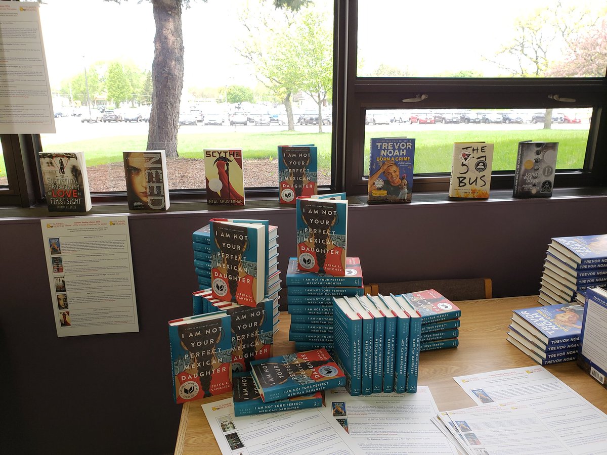 DillinRandolph's tweet photo. Just got some amazing books to give out to students at the @RMHSMUSTANGS Summer Reading Kick-Off! #RMHSReads https://t.co/lmrjpXS9nZ