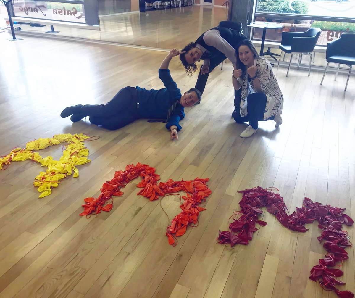 ArthurMurrays's tweet image. ARTHUR MURRAY MISSISSAUGA 🎈
We put up 100 balloons for our Spring Festival and they have all been popped! Thank you to not only everyone who has participated in Festival thus far, but also everyone who WILL participate in Festival (once we put up even MORE balloons of course)!