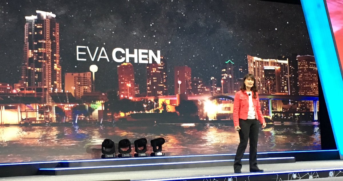 keydesai's tweet photo. Good insights from Eva Chen...Co Founder of Trend Micro #Trendsider #Miami #Directions18 https://t.co/PPrKDMFB7d