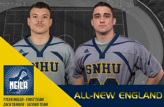snhupenmen's tweet photo. .@penmenlacrosse's Mello and Tanner Take Home All-New England Accolades https://t.co/i0NwV6JO4K https://t.co/h6e2DLob9L
