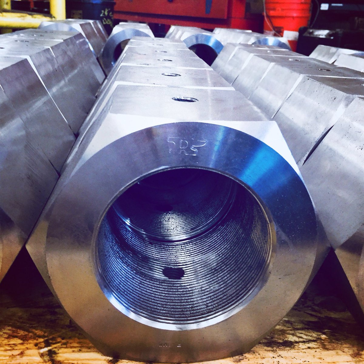 dysoncorp's tweet photo. Summer season is around the corner... is your shop starting to go βnutsβ?!?!
Dyson, shipping out some 4β-8 Heavy Hex Nuts with custom drilled and tapped holes. #Forged #Fasteners #Nuts #DysonCorp #MadeInUSA #USAMFG #Domestic #Manufacturing #Manufacturer https://t.co/ollryH4uvL https://t.co/gBuDu1rGPw