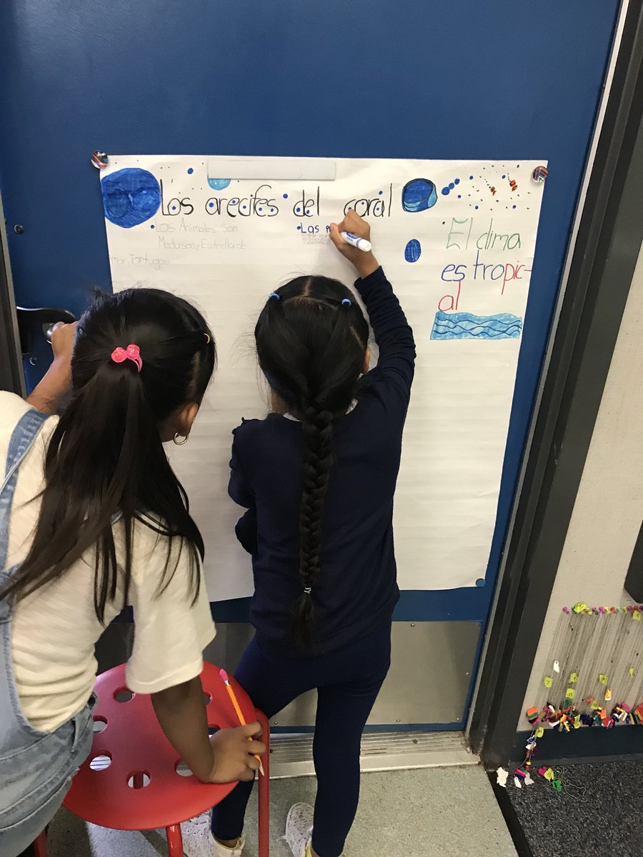 Expert groups finalizing their presentations “en español” <a href="/Reynolds_Oside/">Reynolds Elementary</a>