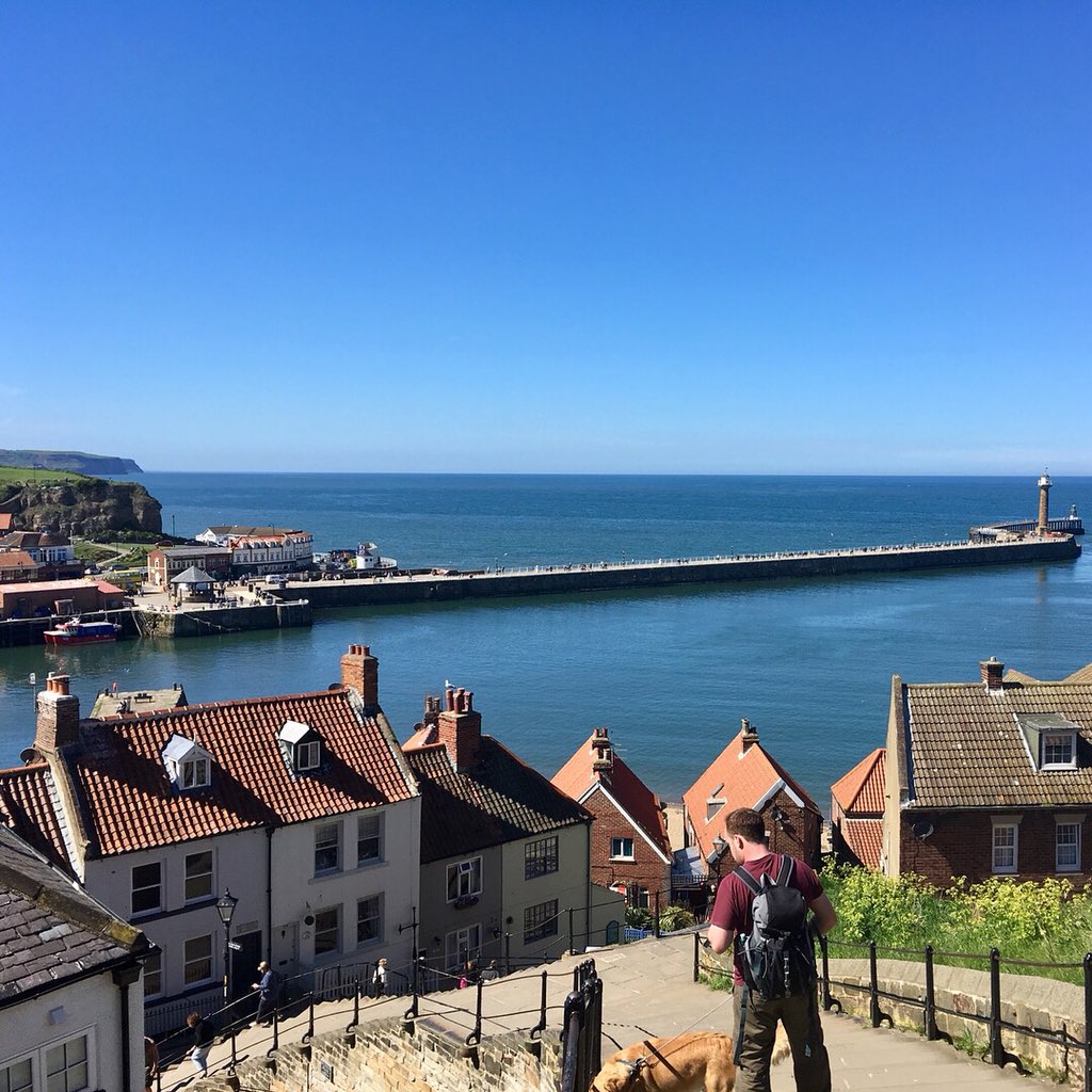 cat_barlow's tweet image. What a fantastic day out yesterday on the @nymr from Pickering to Whitby via Goathland (aka Hogsmeade). Trains combined with Harry Potter and sunshine and I was in my element! We didn’t spot Dracula though, don’t think he’s a fan of the sunshine...
