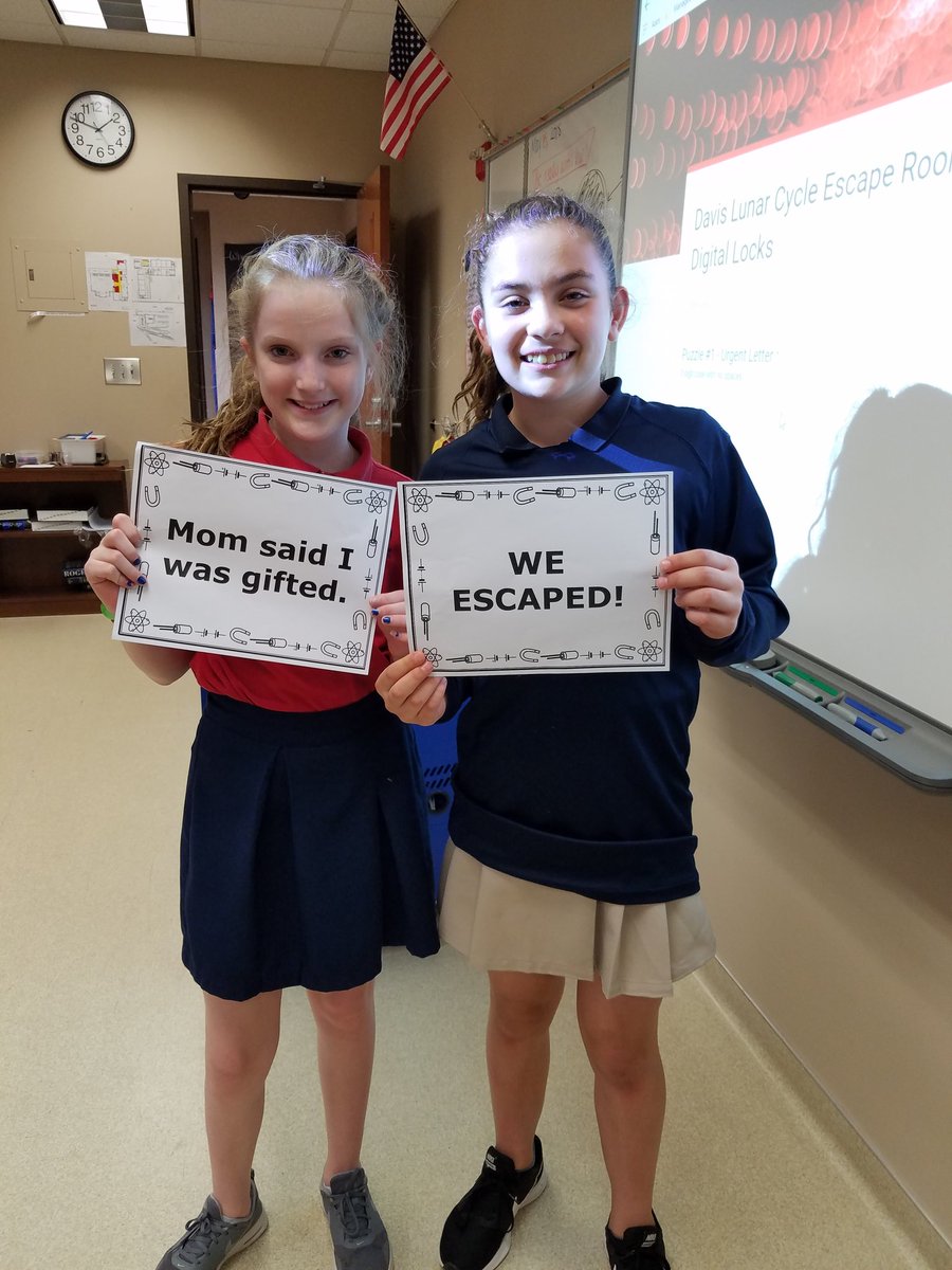 Lunar escape room sci challenge #davis6