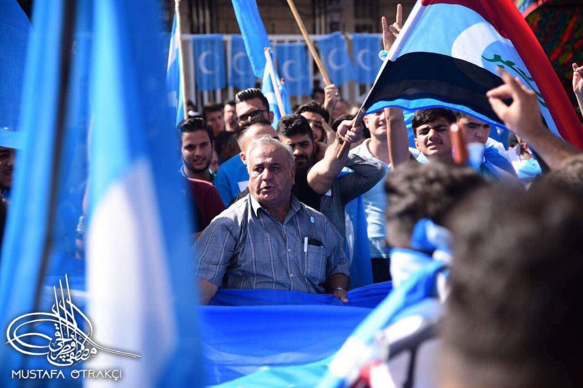 Kerkükten kareler....
#DirenKerkük 
#KerkükDireniyor 
#BizimledirTürkmenlerBizimle