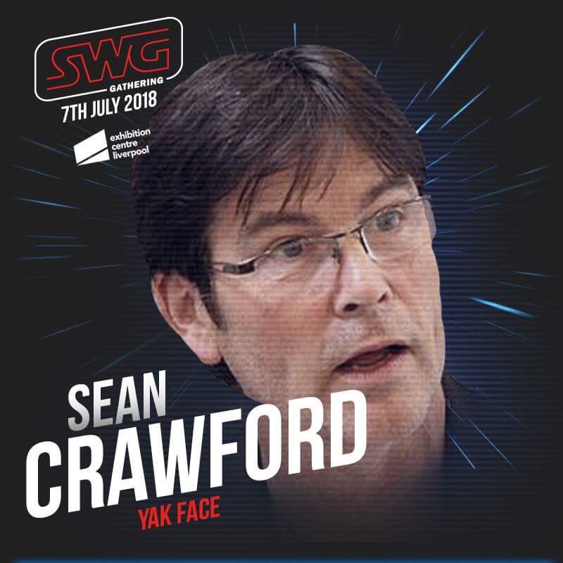 swgathering's tweet image. ✨✨ New guest annoucement alert 🚨! We are proud to welcome #SeanCrawford to our event in July 😀😀 from #starwars  #yakface ✨✨#excited
