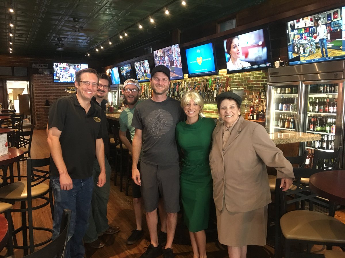 AndYouFilms's tweet photo. On set from today's shoot for our upcoming parody video!  Thank you so much Half Wall for letting us shoot in your wonderful bar! #HalfWall #DowntownDeland Make sure to stay tuned on our youtube channel for this Friday's drop! https://t.co/XIrAb71ftB