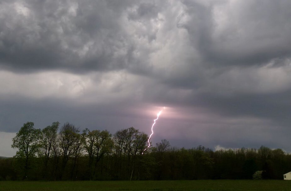 Day turns to night.  Storms arrive in Central Mass.  This shot from Morrow Farm in #Paxton.  Along Rt 31.  <a href="/telegramdotcom/">telegramdotcom</a> @