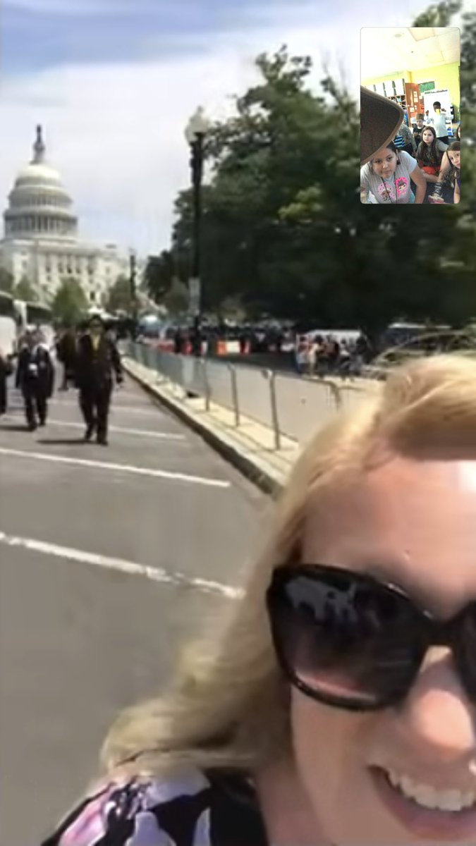 saraharris714's tweet photo. Maury county teachers are the BEST! @laurendhyatt from @mcdowell_elem is in Washington D.C. and FaceTimed our kids at RHES to show us the United States Capital and the Washington Monument! @howellprincipal @BreckonDPennell @cjmarczak @DIPLOMA_MCPS #GrowMaury https://t.co/JFbuFcbt8m