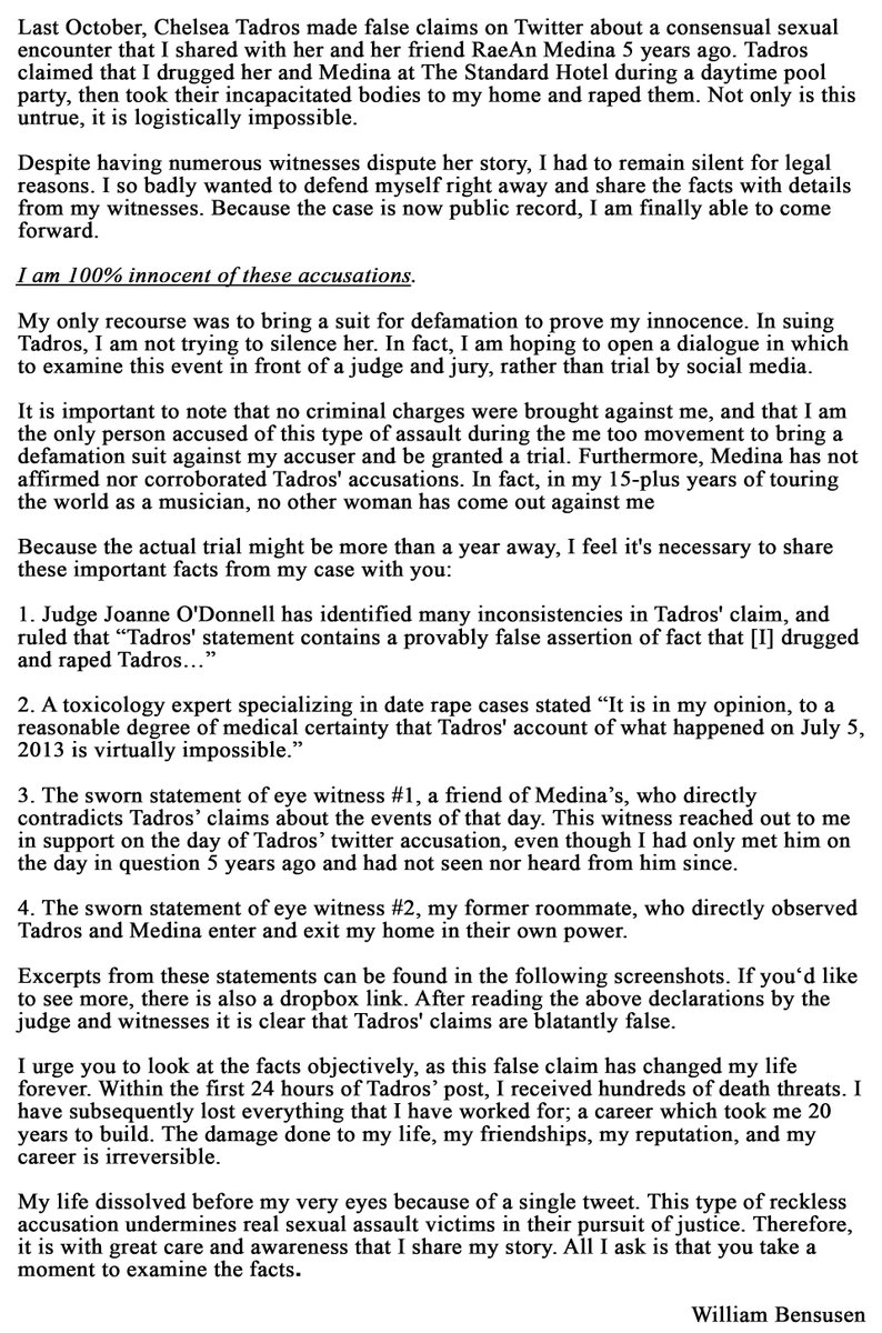 GASLAMPKILLER's tweet photo. I’ve been unable to speak on my situation for 7 months. It is with great care and awareness that I share my story with you today. Attached you will find testimony excerpts from the judge, a toxicologist, witnesses and myself. Find the full statements here https://t.co/O8BZy0lwW7 https://t.co/QBV4yus2zs
